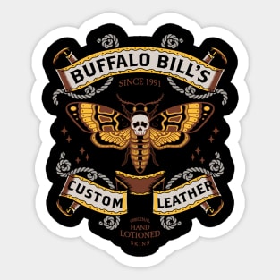 Buffalo Bill's Custom Leathers Sticker